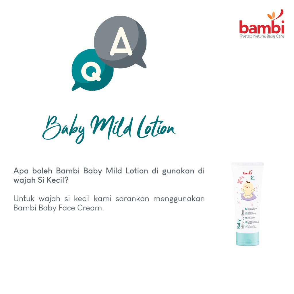 Bambi Baby Mild Lotion 100 ml