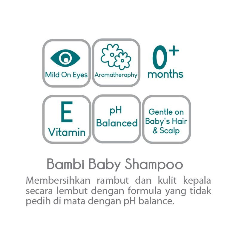 Bambi Baby Shampoo 100 ml