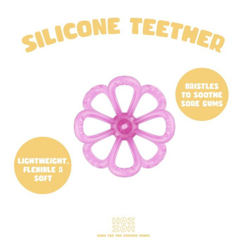 Silicone Teether Pink