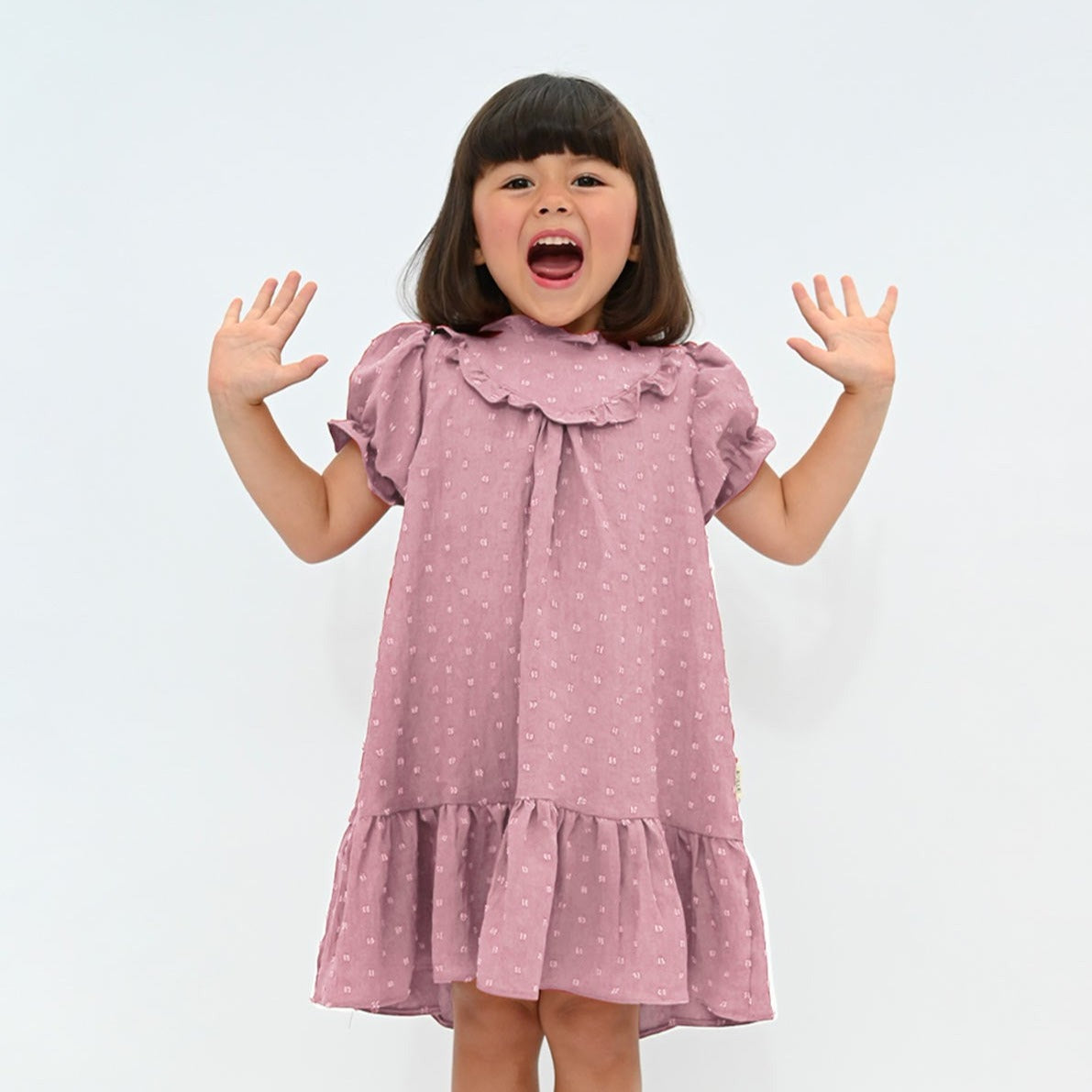 Louisa Dress Dusty Pink