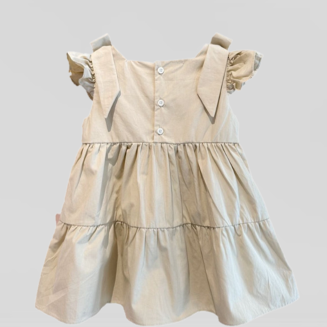 Abby Dress Beige