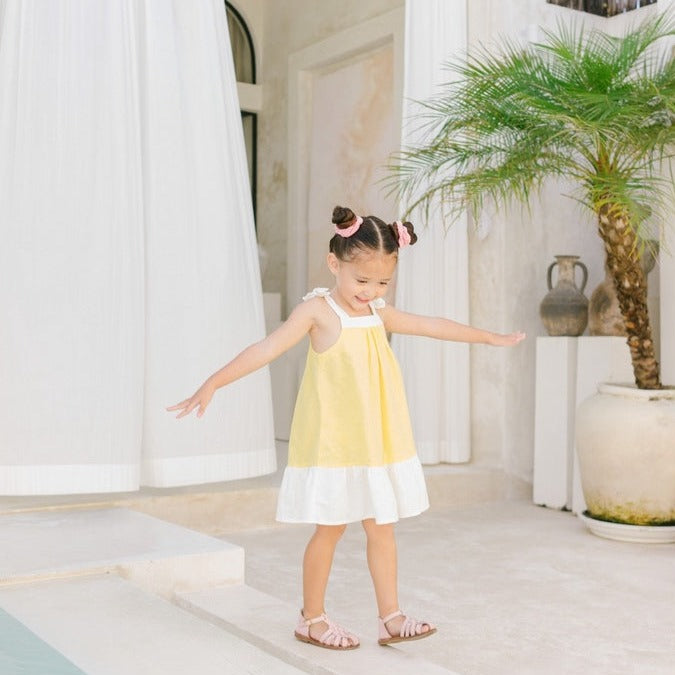 Anika Dress Yellow