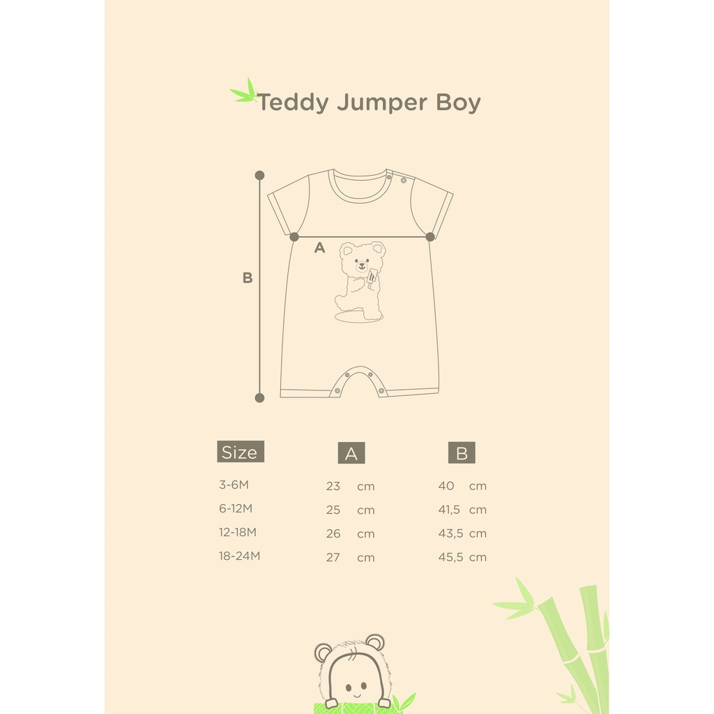 Teddy Jumper Boy Pearl