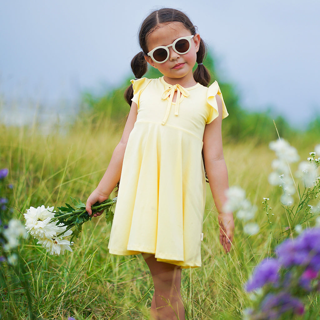 Elena Dress Yellow