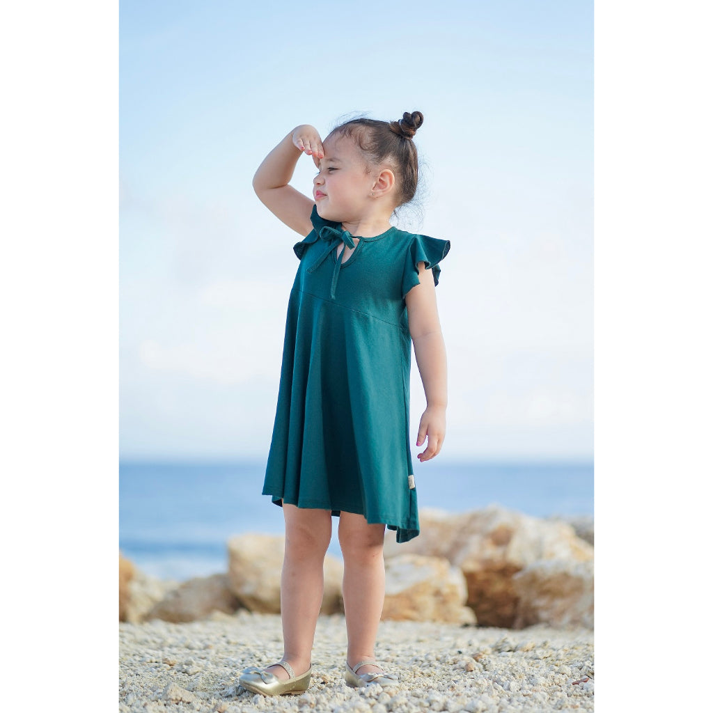 Elena Dress Green