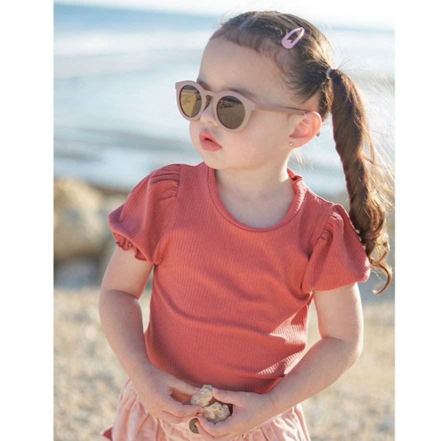 Amelie Shirt Deep Coral