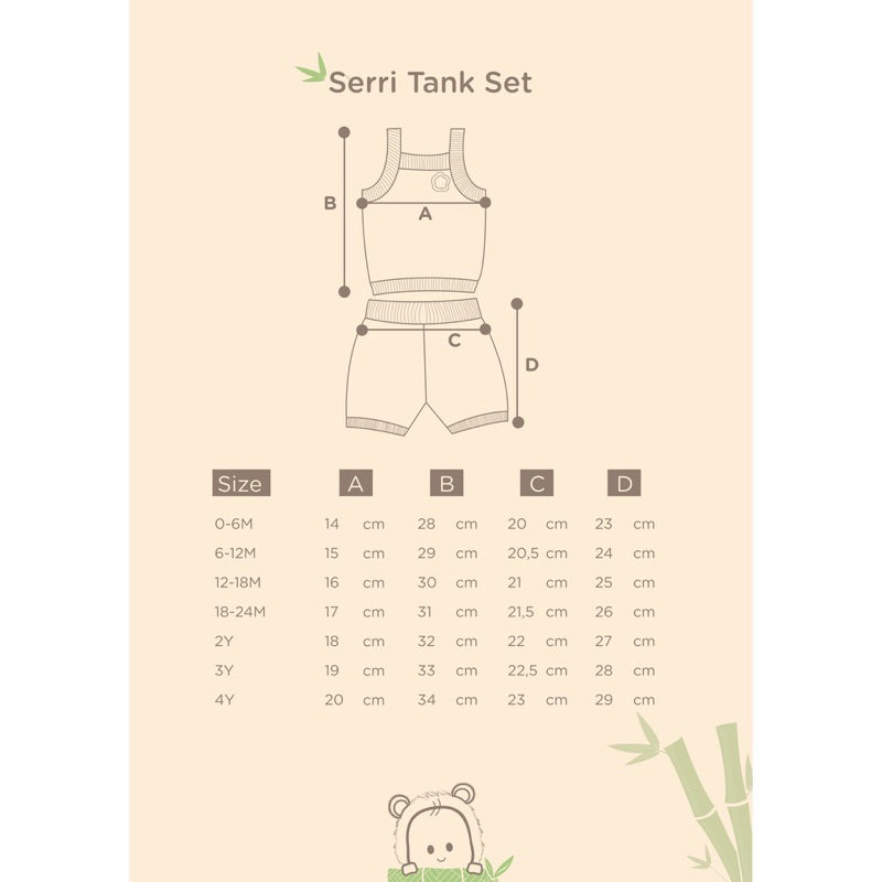 Serri Tank Set Chesnut