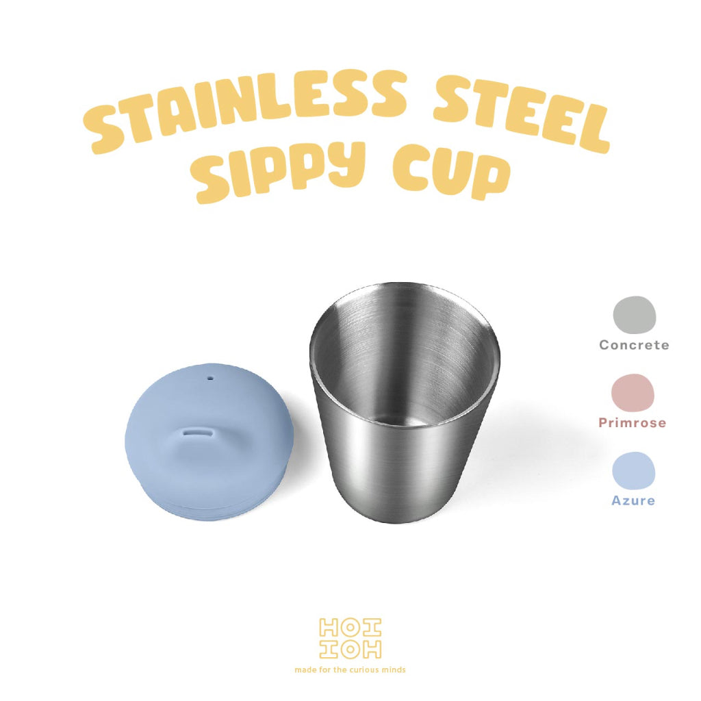 Stainless Steel Sippy Cup Azure