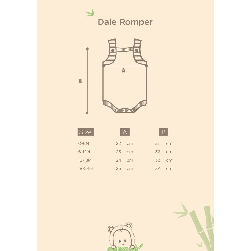 Dale Romper Almond