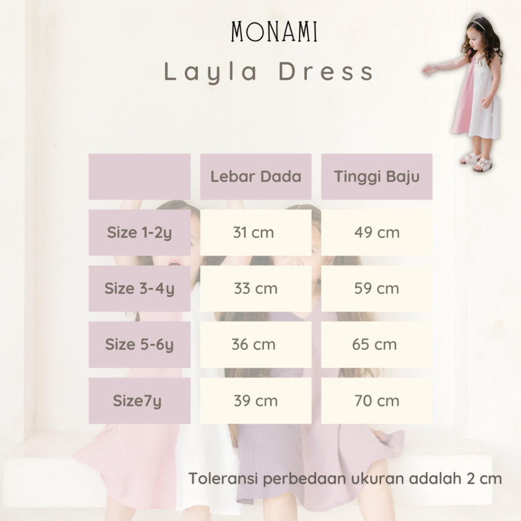 Layla Dress Pink White