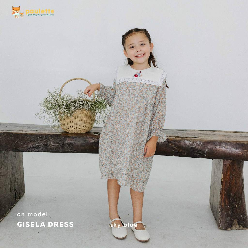 Gisela Dress Sky Blue