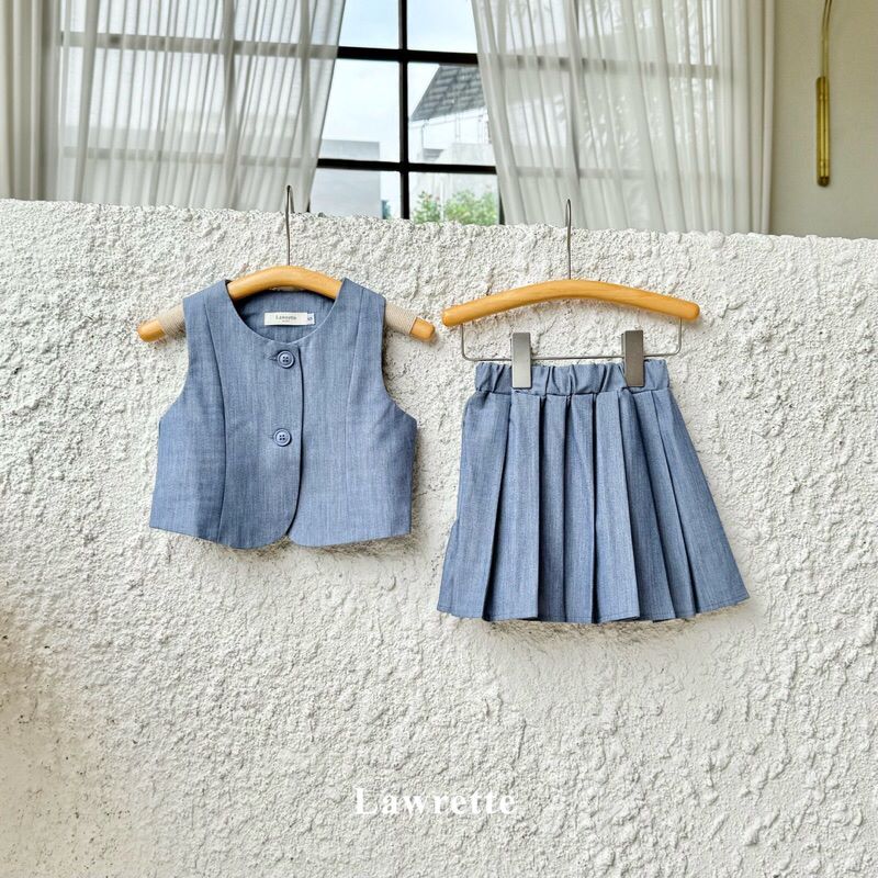 Hana Set Denim Blue