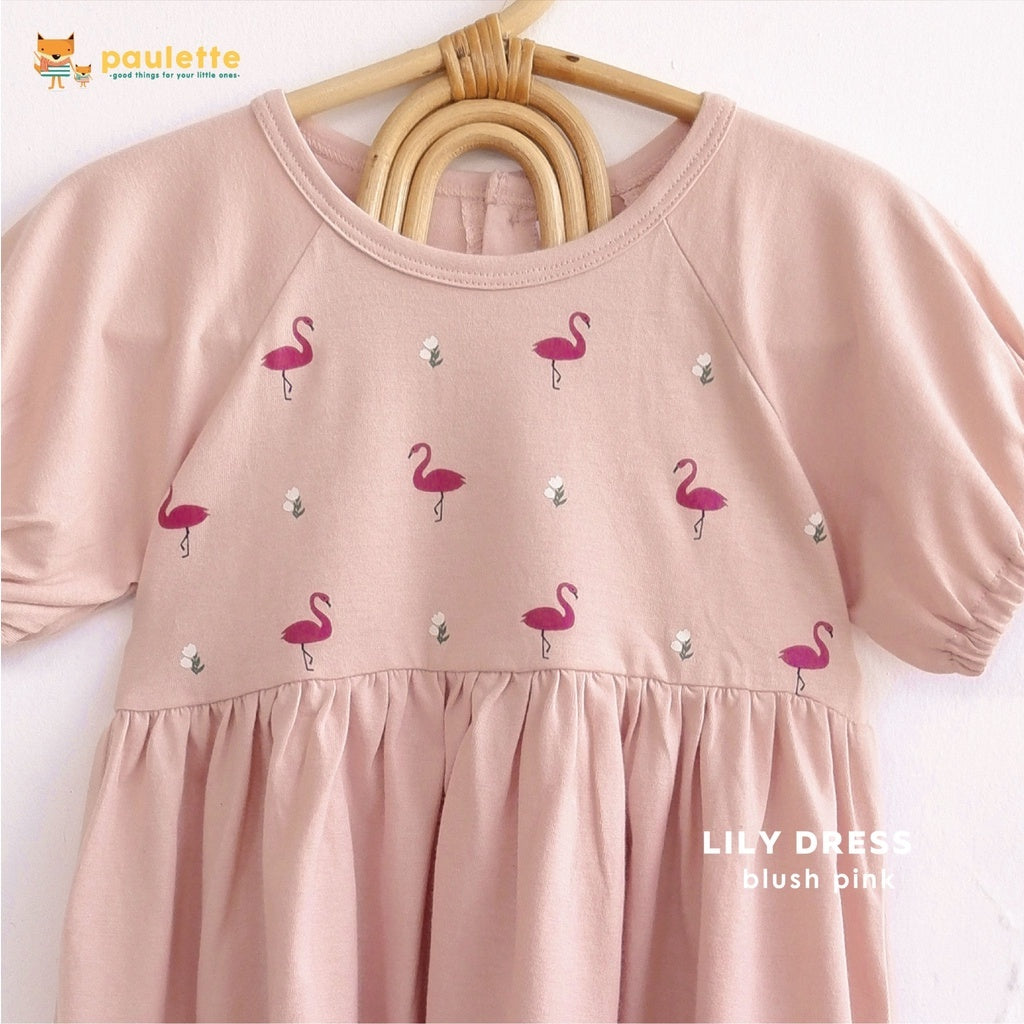 Lily Dress Blush Pink