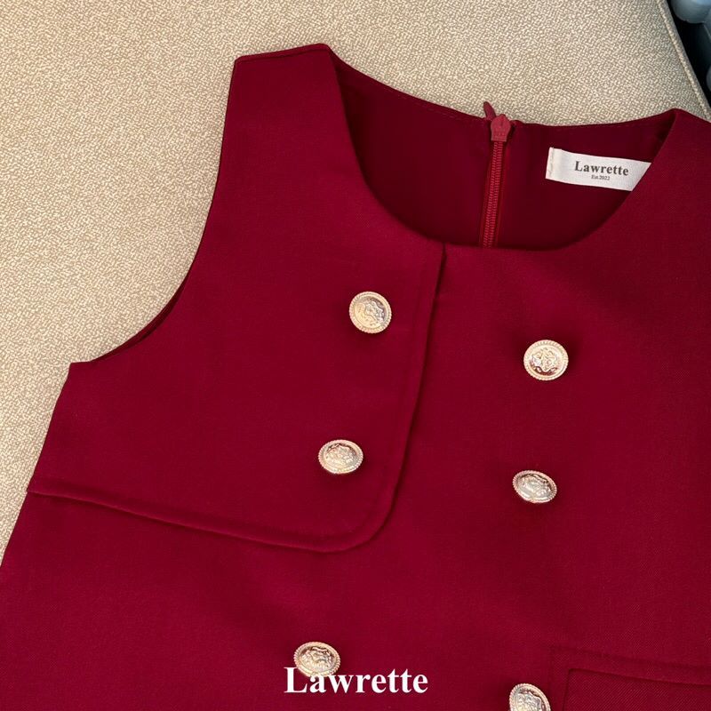 Charlotte Dress Royal Maroon