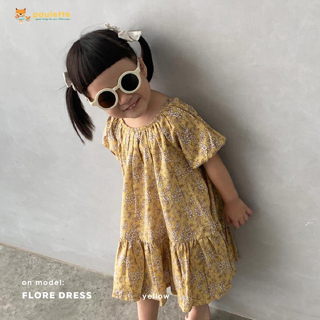 Flore Dress Yellow