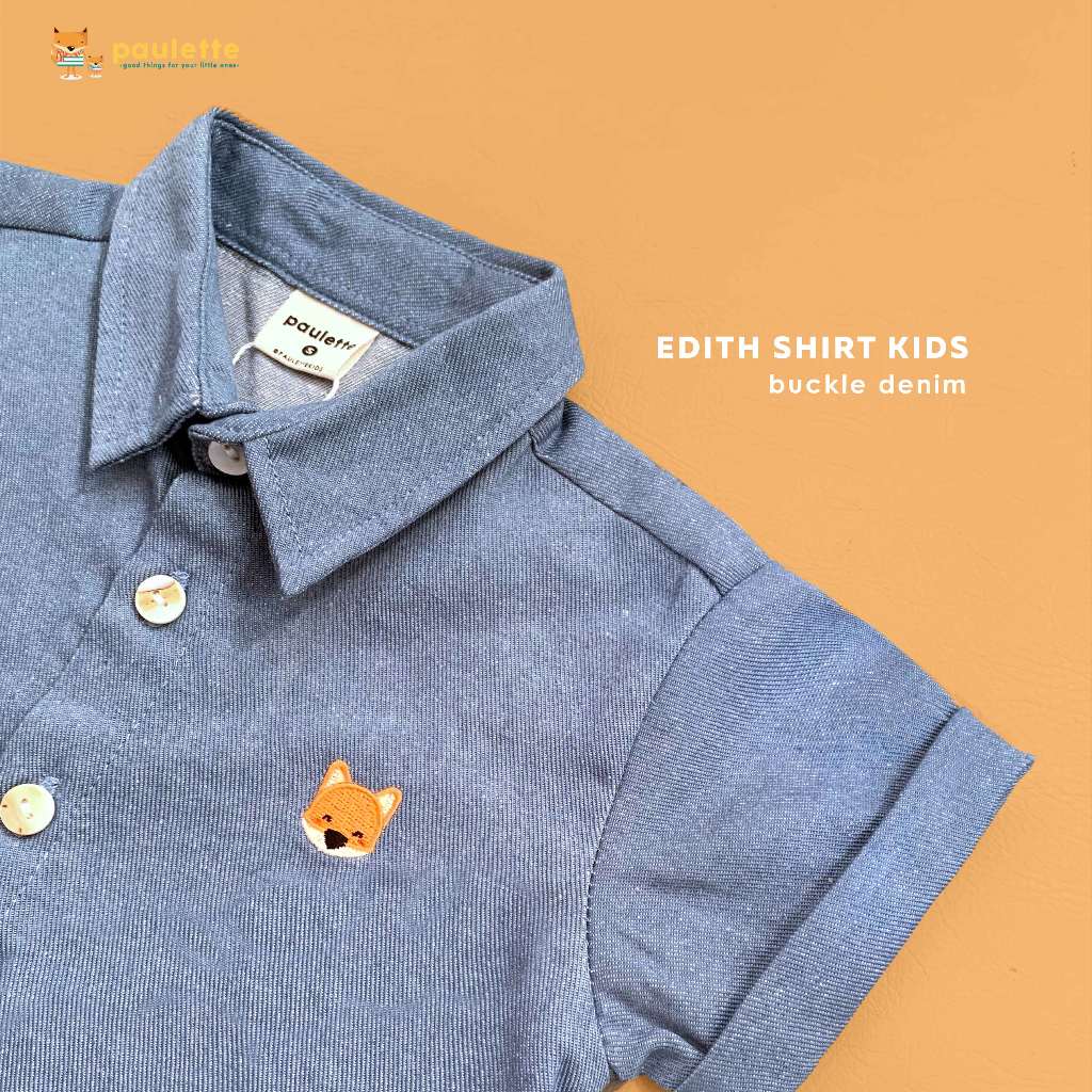 Edith Shirt Buckle Denim