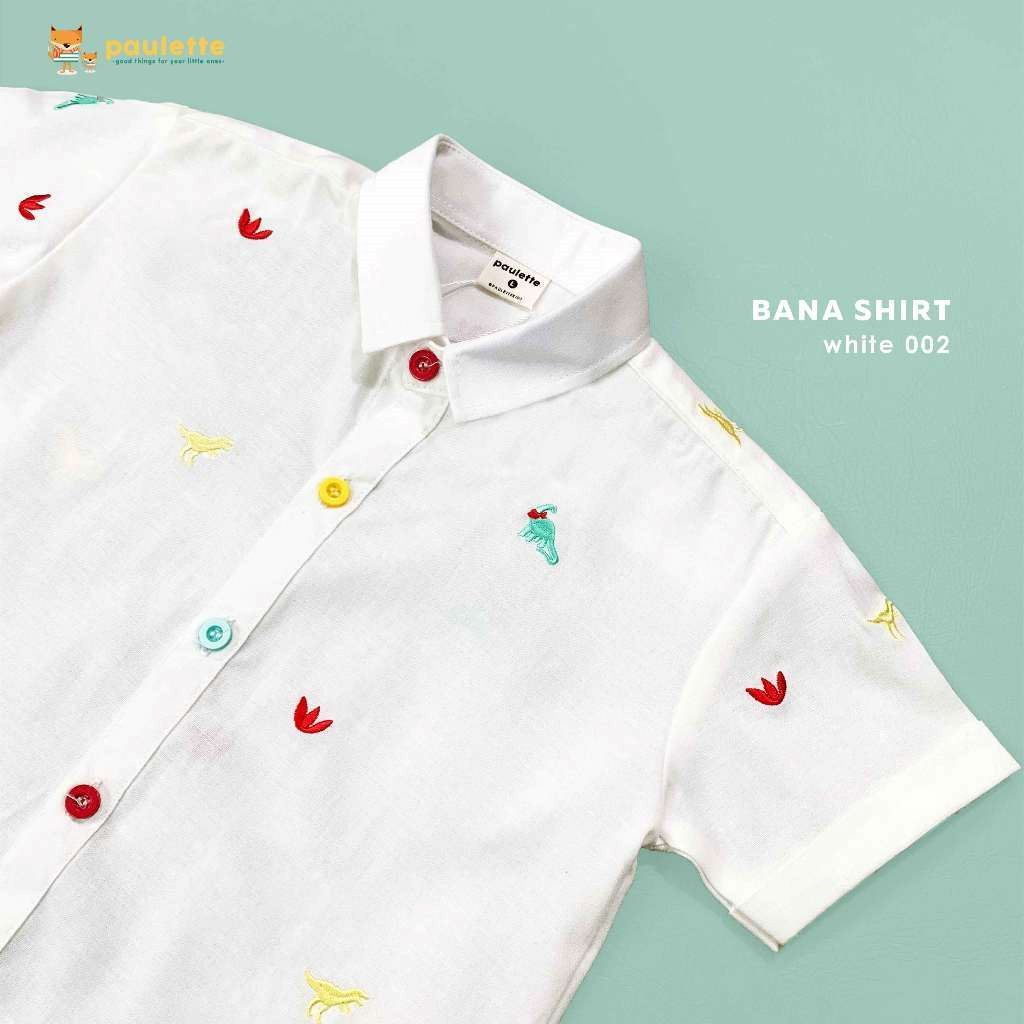 Bana Shirt White Dino