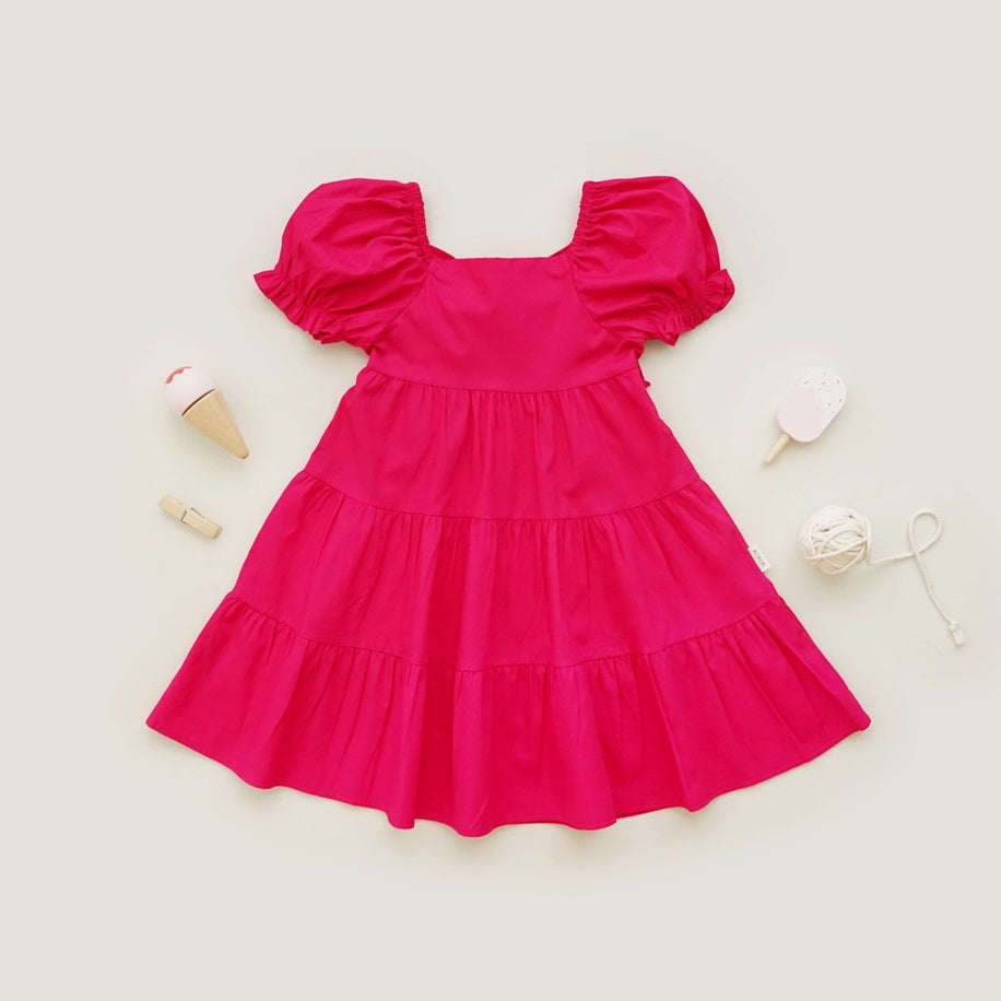 Lilly Dress Fuschia