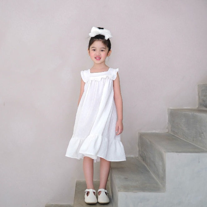 Laura Dress Broken White