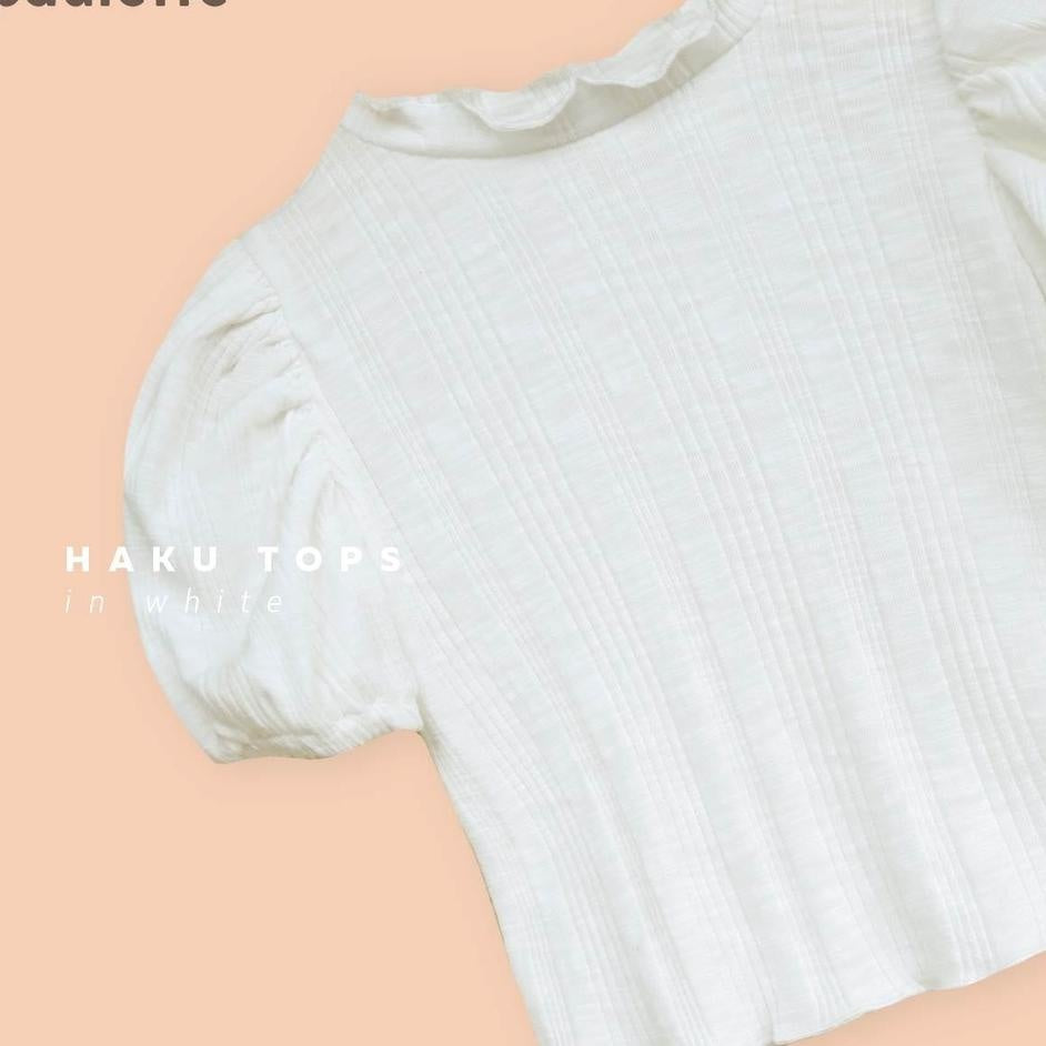 Haku Top Broken White