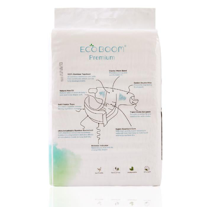 Eco Boom Bamboo Premium Diaper XL62