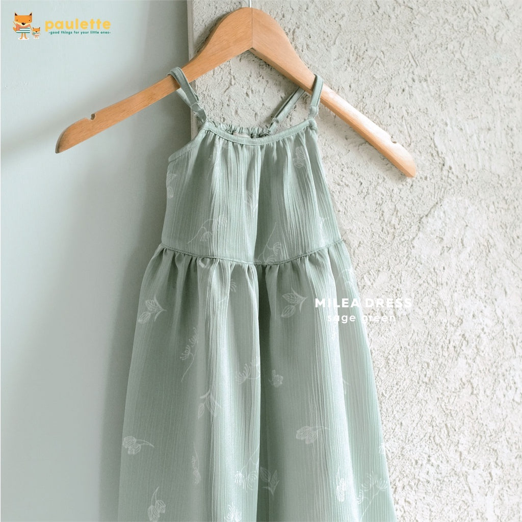 Milea Dress Sage Green