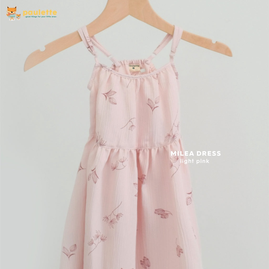 Milea Dress Blush Pink