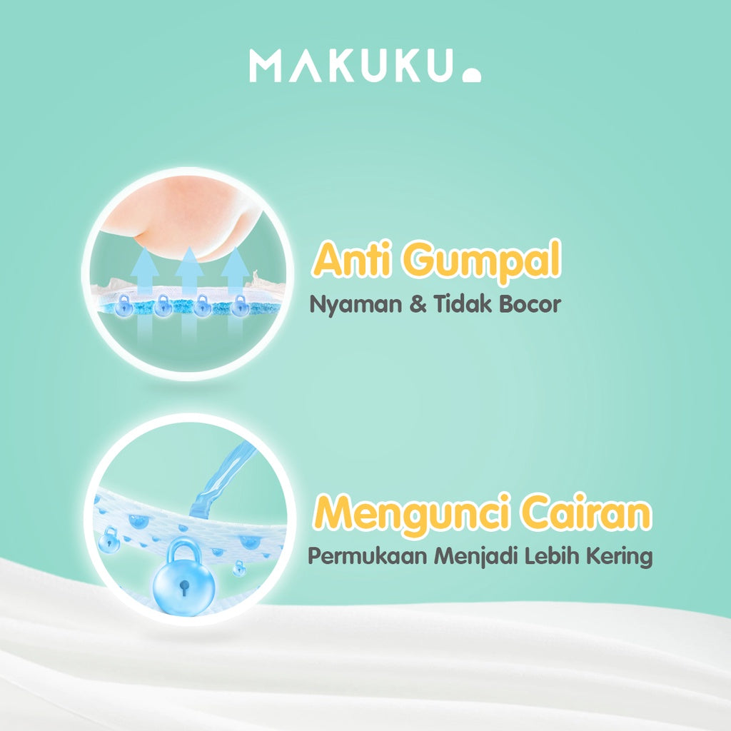 Makuku SAP Diapers Comfort + Tape M34