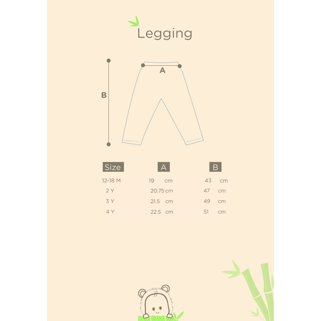 Bamboo Legging Linen