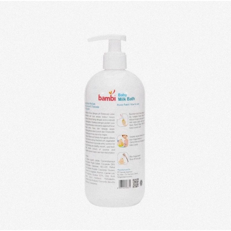 Bambi Baby Milk Bath Pump 500 ml