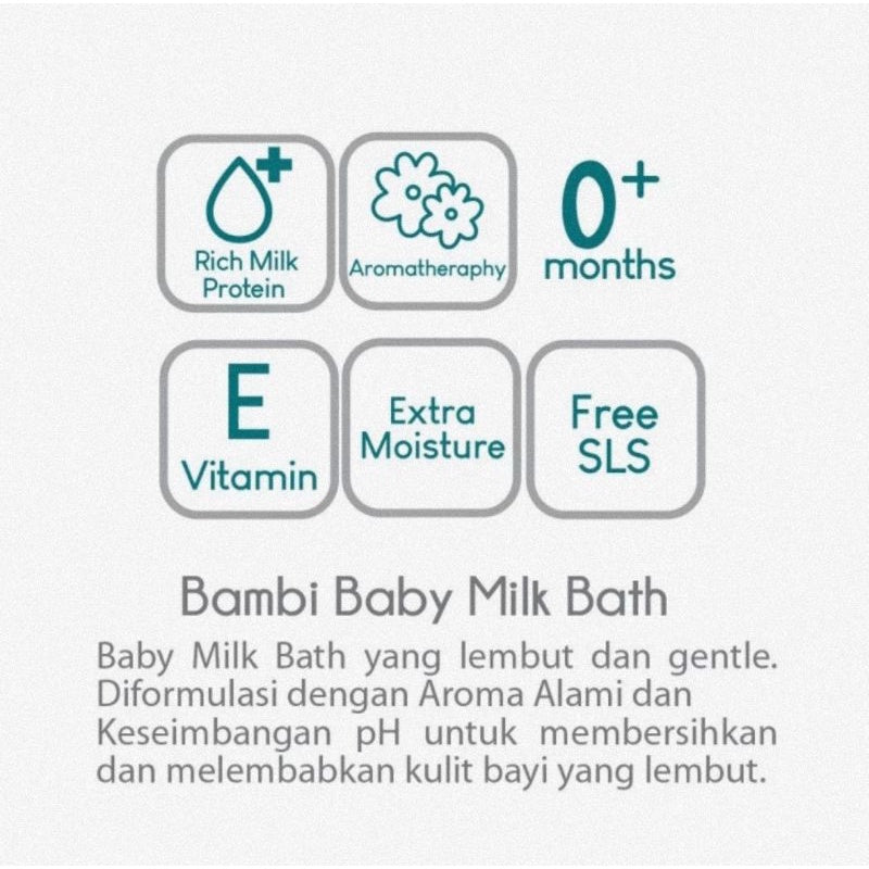 Bambi Baby Milk Bath Pump 500 ml