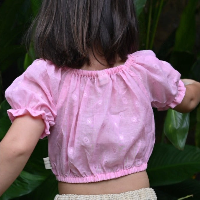 Nina Crop Top Dusty Pink