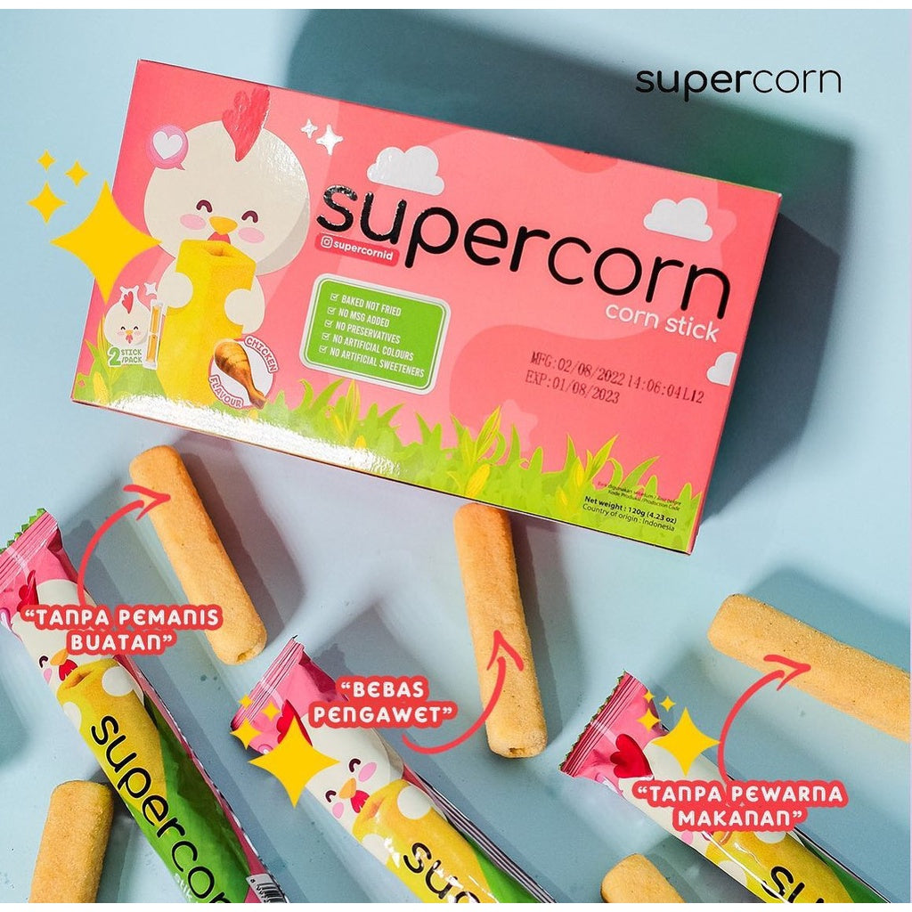 Supercorn Stik Jagung Rasa Ayam